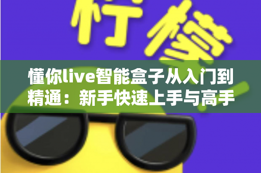 懂你live智能盒子从入门到精通：新手快速上手与高手进阶的完整实战指南