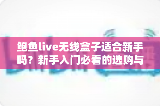 鲍鱼live无线盒子适合新手吗？新手入门必看的选购与使用全指南