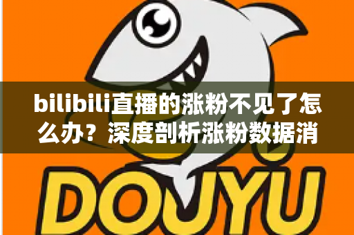 bilibili直播的涨粉不见了怎么办？深度剖析涨粉数据消失原因与快速恢复涨粉的实战指南