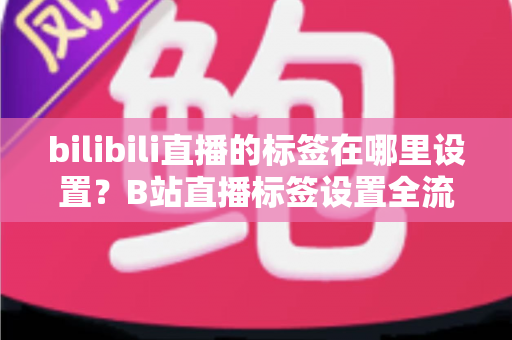 bilibili直播的标签在哪里设置?B站直播标签设置全流程详解与运营技巧指南 bilibili直播的标签在哪里设置?B站直播标签设置全流程详解与运营技巧指南