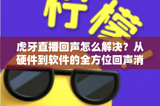 虎牙直播回声怎么解决?从硬件到软件的全方位回声消除指南与实用技巧分享 虎牙直播回声怎么解决?从硬件到软件的全方位回声消除指南与实用技巧分享