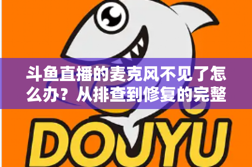 斗鱼直播的麦克风不见了怎么办？从排查到修复的完整实用指南