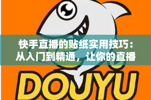 快手直播的贴纸实用技巧：从入门到精通，让你的直播间人气翻倍