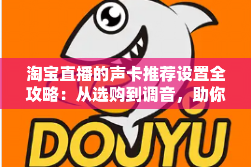 淘宝直播的声卡推荐设置全攻略:从选购到调音,助你打造专业级直播音效 淘宝直播的声卡推荐设置全攻略:从选购到调音,助你打造专业级直播音效