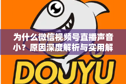 为什么微信视频号直播声音小？原因深度解析与实用解决指南