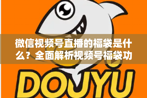 微信视频号直播的福袋是什么？全面解析视频号福袋功能、玩法与运营技巧