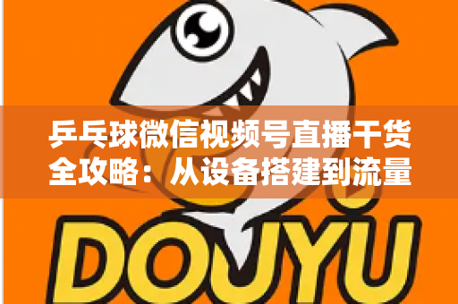 乒乓球微信视频号直播干货全攻略:从设备搭建到流量变现的实战指南 乒乓球微信视频号直播干货全攻略:从设备搭建到流量变现的实战指南