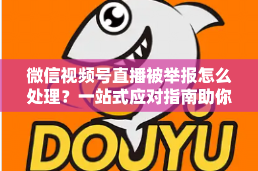 微信视频号直播被举报怎么处理？一站式应对指南助你快速恢复直播