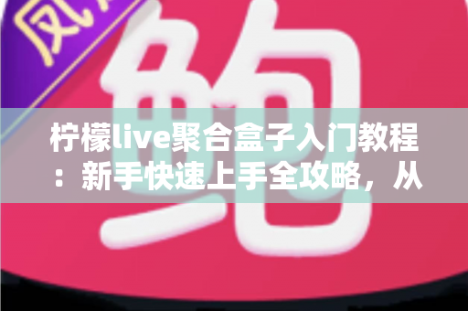 柠檬live聚合盒子入门教程：新手快速上手全攻略，从安装到精通一步到位