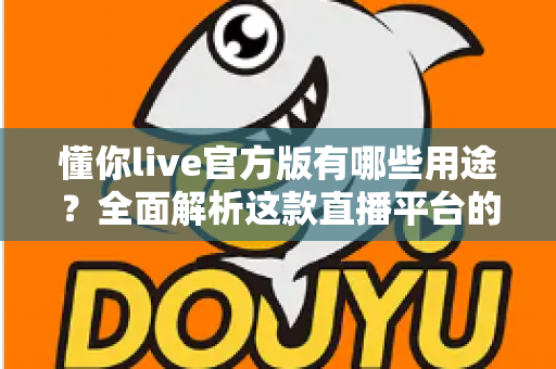 懂你live官方版有哪些用途？全面解析这款直播平台的核心功能与实用价值